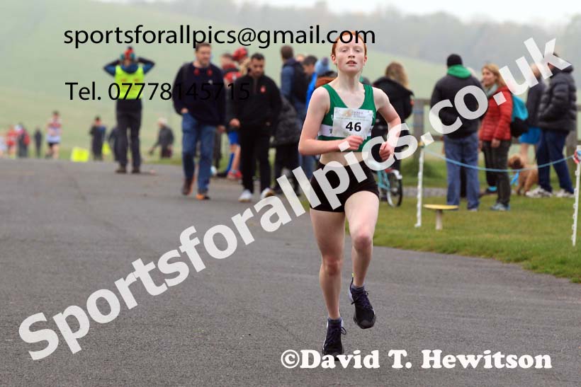 Boys and Girls Under-15s, 2022 Heaton Memorial 10k Road Race, Newcastle Town Moor.  Photo: David T. Hewitson/Sports for All Pics
